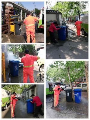 五一假期清潔工作不放松 北村環(huán)衛(wèi)所及時處理12345熱線工單